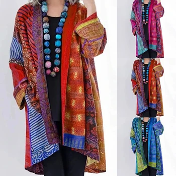 2020 Ethnic Printed Cardigan Thin Coats Women's Jackets Casual Long Sleeve Open Stich Overcoats Plus Size S-XL
2020 Ethnic Printed Cardigan Thin Coats Women's Jackets Casual Long Sleeve Open Stich Overcoats Plus Size S-XL