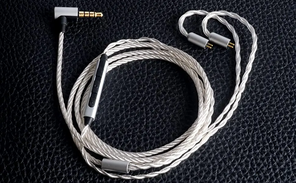 MMCX 0.78mm Earphone Cable HiFi Earbud Headset Replacement TRS MMCX Cord KZ ES4 ED16 ZS5 ZS6 MMCX 0.78mm Earphone Cable HiFi Earbud Headset Replacement TRS MMCX Cord KZ ES4 ED16 ZS5 ZS6