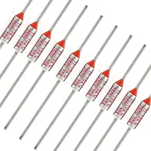 10Pcs/lot TF Thermal Fuse 10A 250V Temperature Thermal Fuse 152C 152 Celsius Degrees Thermal Cutoff Limiter Fuse
10Pcs/lot TF Thermal Fuse 10A 250V Temperature Thermal Fuse 152C 152 Celsius Degrees Thermal Cutoff Limiter Fuse