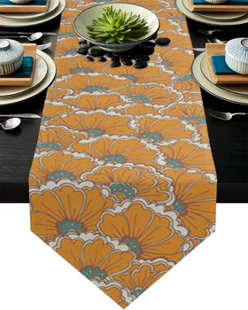 Orange Texture Flower Plant Table Runner Home Decor Tablecloth Table Runners for Wedding Christmas Dining Table Decor
Orange Texture Flower Plant Table Runner Home Decor Tablecloth Table Runners for Wedding Christmas Dining Table Decor