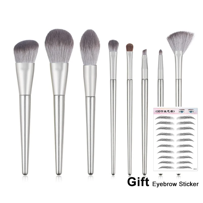 8 Pcs Makeup Brushes Set Eye Shadow Eyelash Eyeliner Eyebrow Brush Beauty Make Up Tools
8 Pcs Makeup Brushes Set Eye Shadow Eyelash Eyeliner Eyebrow Brush Beauty Make Up Tools