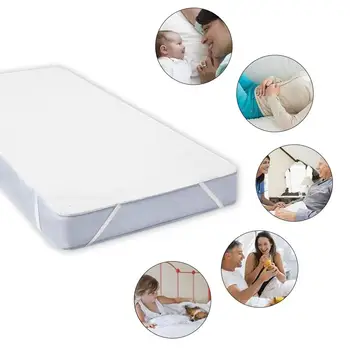Four-Corner Tendon Terry Cloth Waterproof Bed Cover Waterproof Mattress Protector New
Four-Corner Tendon Terry Cloth Waterproof Bed Cover Waterproof Mattress Protector New