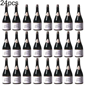 24Pcs/Set Wedding Party Champagne Shape Empty Bubble Soap Water Bottle Container scene supplies Plastic bottle self-filling
24Pcs/Set Wedding Party Champagne Shape Empty Bubble Soap Water Bottle Container scene supplies Plastic bottle self-filling