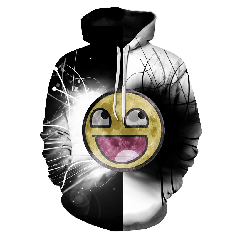 Smile Funny 3D Cartoon Hooded Pocket Hooded Sweatshirt 3D Hooded Pullover Men and Women Fashion Jacket Fashion Hoodie
Smile Funny 3D Cartoon Hooded Pocket Hooded Sweatshirt 3D Hooded Pullover Men and Women Fashion Jacket Fashion Hoodie