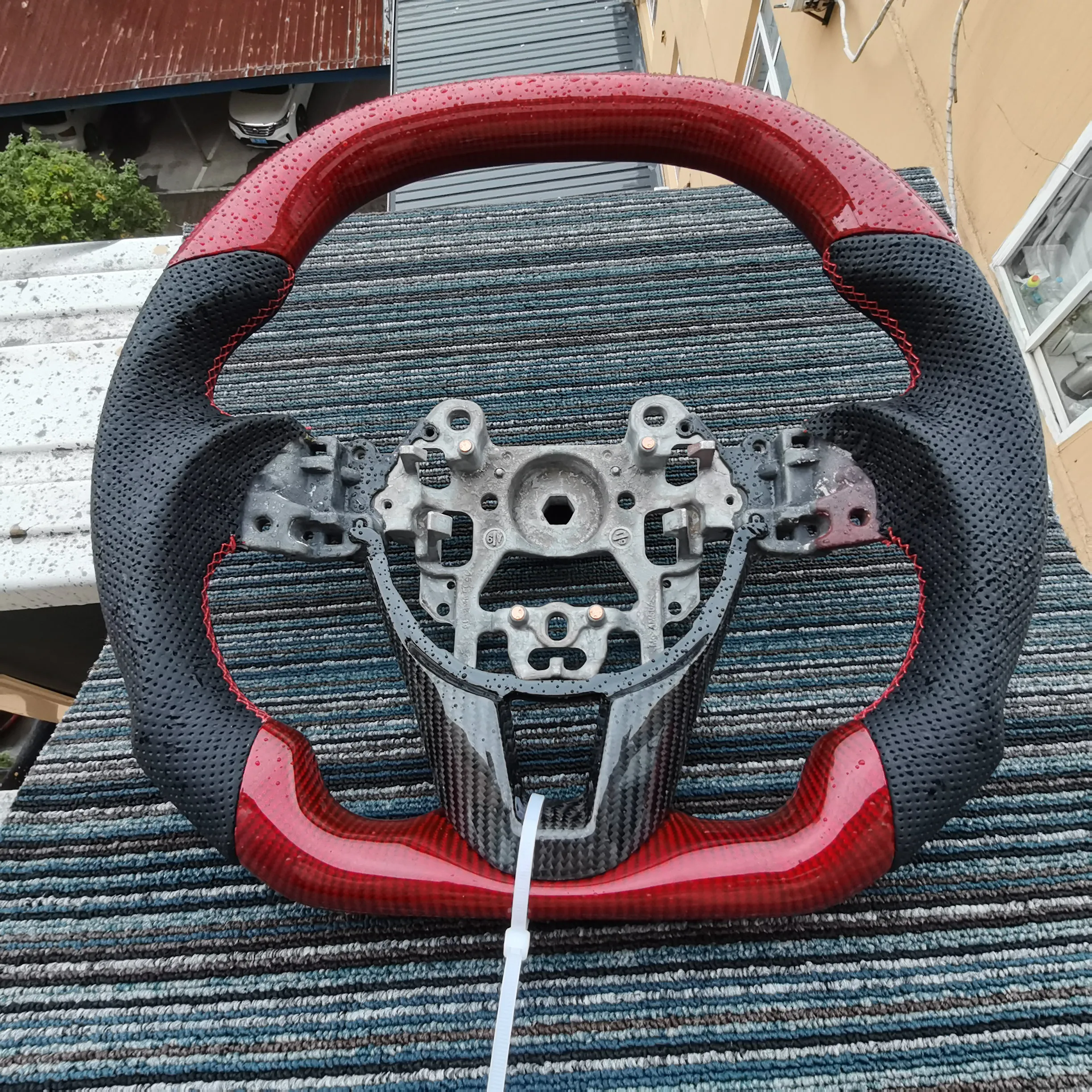Cuatomized Leather Carbon Fiber Steering Wheel For Mazda CX-3 CX3 CX-5 CX5 2008-2018 2019 2020 2021 Car Accessories
Cuatomized Leather Carbon Fiber Steering Wheel For Mazda CX-3 CX3 CX-5 CX5 2008-2018 2019 2020 2021 Car Accessories