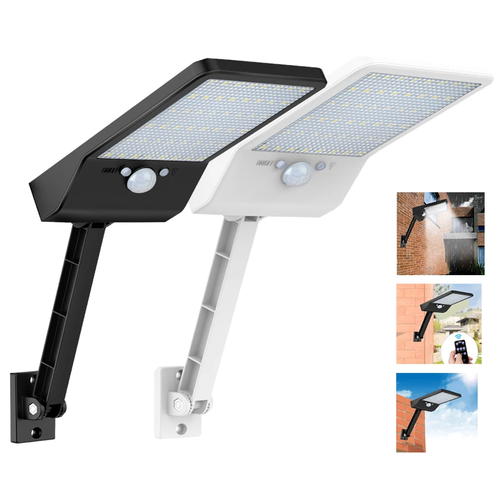 remote control rotate bracket solar street light 48/60 LED Wireless Solar Lights Outdoor Decor Waterproof PIR Motion Sensor
remote control rotate bracket solar street light 48/60 LED Wireless Solar Lights Outdoor Decor Waterproof PIR Motion Sensor