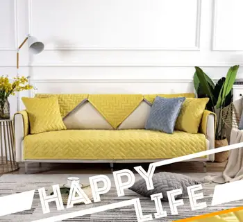Solid Color Velvet Sofa Cover Sofa Pets Slip Resistant Protector Slipcover Plaid Plush Case For Sofa Cover Towel for Living Room
Solid Color Velvet Sofa Cover Sofa Pets Slip Resistant Protector Slipcover Plaid Plush Case For Sofa Cover Towel for Living Room
