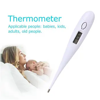 Electronic Thermometer Digital Display Home Daily Oral Thermometer Hard Head Memory Function Neutral Safety Supplies
Electronic Thermometer Digital Display Home Daily Oral Thermometer Hard Head Memory Function Neutral Safety Supplies