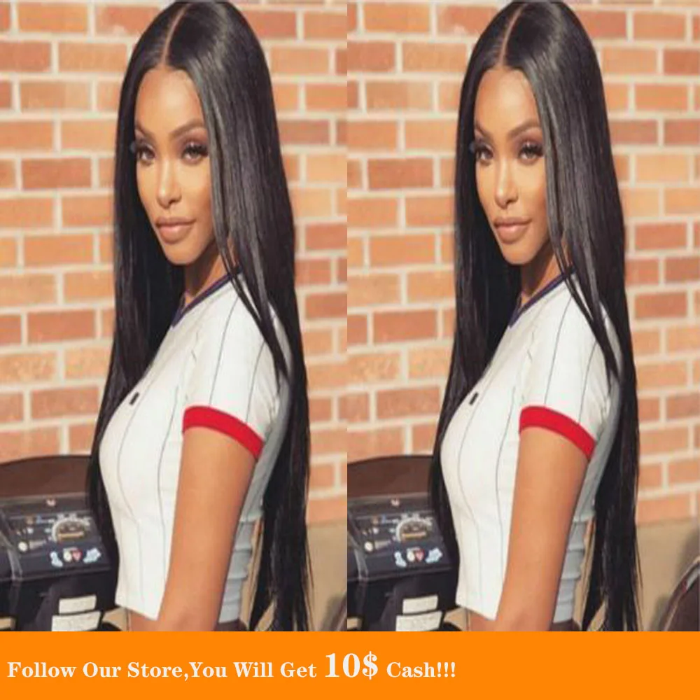 Long Black Fake Scalp 13*6 Human Hair Wigs Bleached Knots Free Part Silky Malayia Wig Remy Hair Natural Hairline For Black Women
Long Black Fake Scalp 13*6 Human Hair Wigs Bleached Knots Free Part Silky Malayia Wig Remy Hair Natural Hairline For Black Women