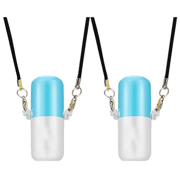 2 Pcs Fashionable Personal Wearable Hanging Neck Air Purifier, Mini Portable Negative Ion Air Purifier
2 Pcs Fashionable Personal Wearable Hanging Neck Air Purifier, Mini Portable Negative Ion Air Purifier