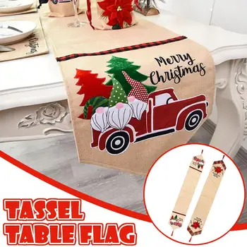 New Christmas Decoration Tablecloth Xmas Table Runner Dress Up Wedding Champagne Santa Tree Flower Mat Dining Supplies Navidad
New Christmas Decoration Tablecloth Xmas Table Runner Dress Up Wedding Champagne Santa Tree Flower Mat Dining Supplies Navidad