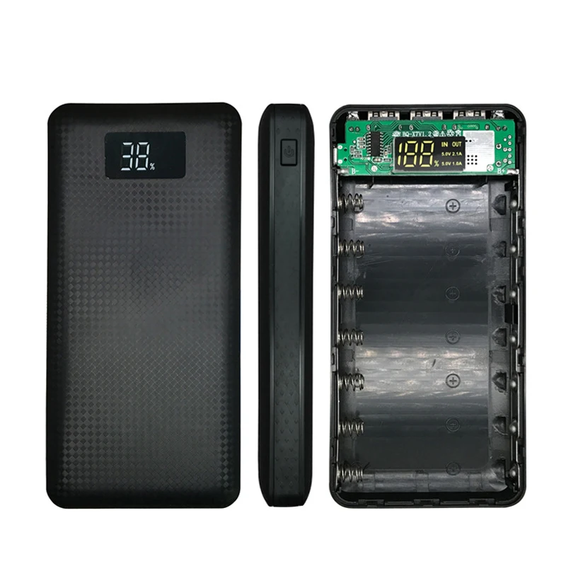 7*18650 Power Bank Battery Charger Box 5V Mobile Phone Power Holder Storage Box DIY Shell Organize Battery Case 3 USB For Xiaomi
7*18650 Power Bank Battery Charger Box 5V Mobile Phone Power Holder Storage Box DIY Shell Organize Battery Case 3 USB For Xiaomi