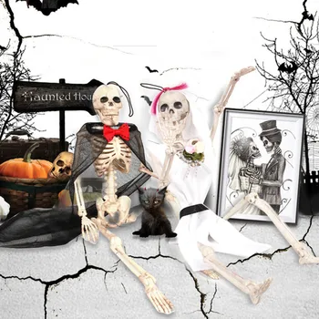 halloween decoration skeleton bride Skull bridegroom model haloween decor horror house props party accessories supplies scary
halloween decoration skeleton bride Skull bridegroom model haloween decor horror house props party accessories supplies scary