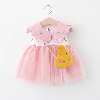 DFXD Baby First Birthday Dress 2020 Summer Sleeveless Peter Pan Collar Princess Dresses 1 Year Old Baby Girl Party Dress Vestido
DFXD Baby First Birthday Dress 2020 Summer Sleeveless Peter Pan Collar Princess Dresses 1 Year Old Baby Girl Party Dress Vestido