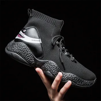 Sneakers Men Casual Shoes Breathable Men Flyknit Shoes Outdoor Walking Footwear Comfortable Male Trainers Chaussures Pour Hommes 
Sneakers Men Casual Shoes Breathable Men Flyknit Shoes Outdoor Walking Footwear Comfortable Male Trainers Chaussures Pour Hommes