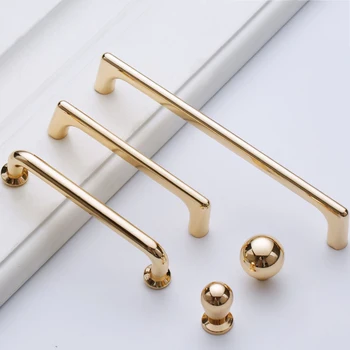 Modern Minimalist Cabinet Push Pull Handle Jane European Imitation Gold Drawer Wardrobe Door Handle Furniture Hardware Knobs
Modern Minimalist Cabinet Push Pull Handle Jane European Imitation Gold Drawer Wardrobe Door Handle Furniture Hardware Knobs