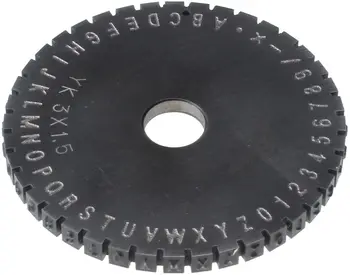 Holdwell 3mm Letter Wheel for Semi-Automatic Sheet Embosser Metal Stamping Printer
Holdwell 3mm Letter Wheel for Semi-Automatic Sheet Embosser Metal Stamping Printer