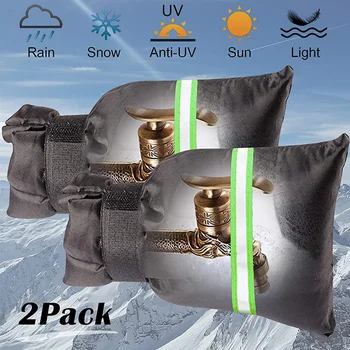 With Reflective Strips Oxford Cloth Waterproof Universal Protective Reusable Outdoor Faucet Covers Anti-Freeze Garden For Winter 
With Reflective Strips Oxford Cloth Waterproof Universal Protective Reusable Outdoor Faucet Covers Anti-Freeze Garden For Winter