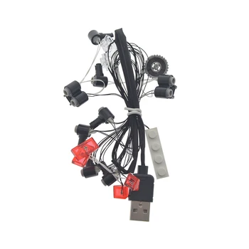 MODIKER Small Particles Toy LED Building Block USB Light Accessory Kit for 70905 LED Included Only
MODIKER Small Particles Toy LED Building Block USB Light Accessory Kit for 70905 LED Included Only