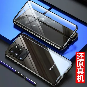 Magnetic Metal Case For Samsung Galaxy A51 A71 S20 Plus Note 10 Pro A30s M30 A91 A81 A10s A50 A70 A80 Double Side Glass Cover
Magnetic Metal Case For Samsung Galaxy A51 A71 S20 Plus Note 10 Pro A30s M30 A91 A81 A10s A50 A70 A80 Double Side Glass Cover