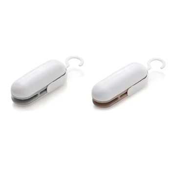 2Pcs Mini Bag Sealer 2 In 1 Heat Sealer and Cutter Handheld Portable Bag Resealer Sealer for Food Storage 
2Pcs Mini Bag Sealer 2 In 1 Heat Sealer and Cutter Handheld Portable Bag Resealer Sealer for Food Storage