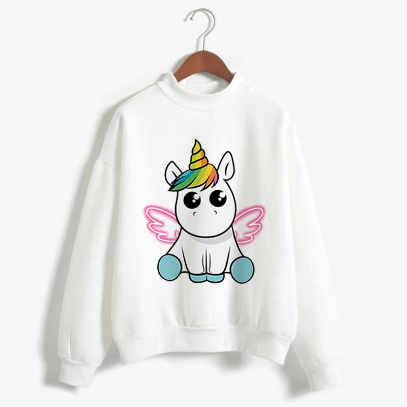 Cute Rainbow Unicorn Graphic Hoodies Sweatshirt Women Letter Print Kpop Clothes Funny Casual O-Neck Long Sleeve White Hoodie
Cute Rainbow Unicorn Graphic Hoodies Sweatshirt Women Letter Print Kpop Clothes Funny Casual O-Neck Long Sleeve White Hoodie