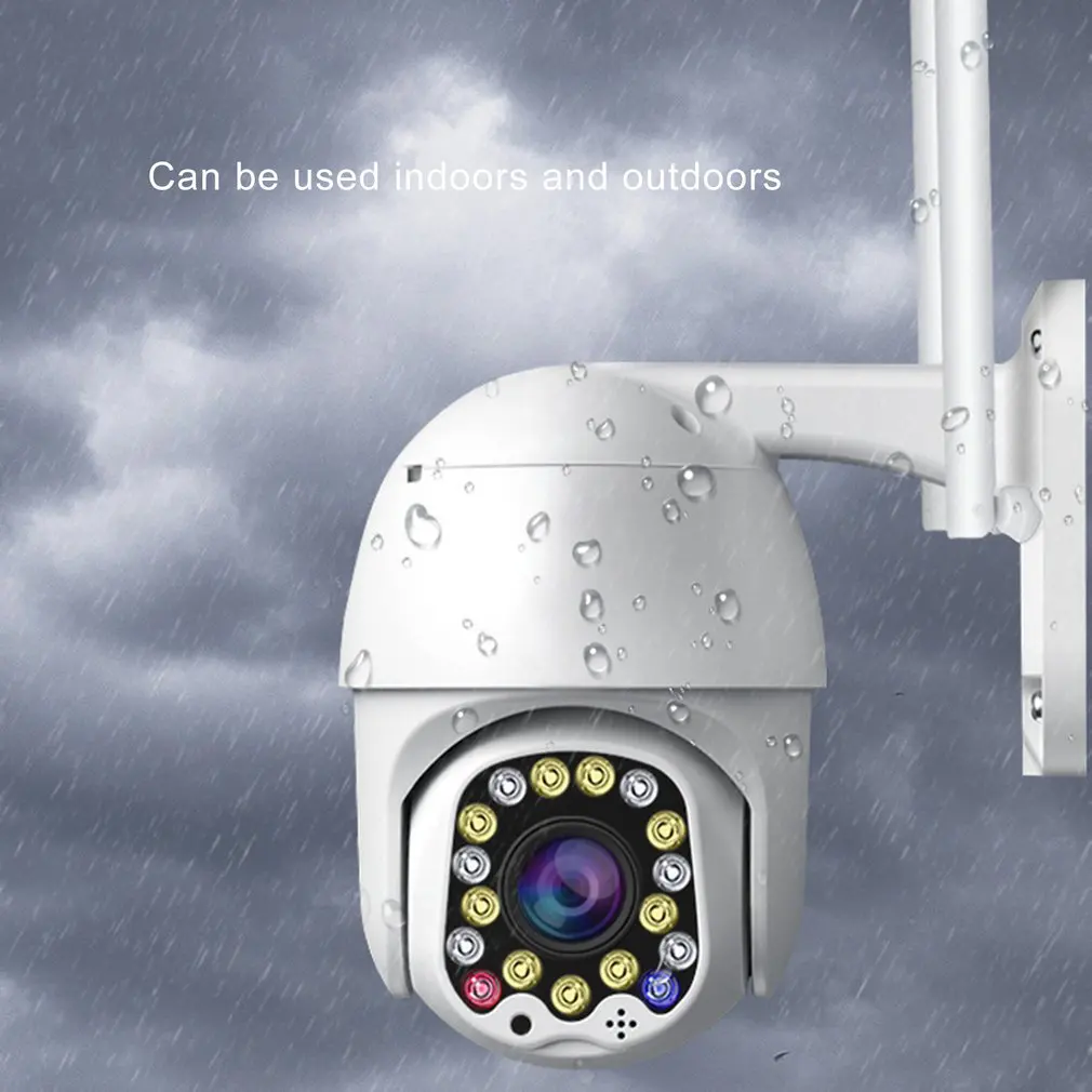 17 LEDs 5x Zoom WiFi Camera HD 1080P 2.4G WiFi IP Camera 2MP IP66 Waterproof Outdoor Wireless PTZ Smart Home
17 LEDs 5x Zoom WiFi Camera HD 1080P 2.4G WiFi IP Camera 2MP IP66 Waterproof Outdoor Wireless PTZ Smart Home
