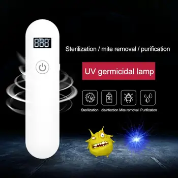 3pcs UVC LED UV Lamp Ultraviolet Germicidal Light Portable USB Rechargeable LED Light Sterilizer Handheld Sterilization Lamp
3pcs UVC LED UV Lamp Ultraviolet Germicidal Light Portable USB Rechargeable LED Light Sterilizer Handheld Sterilization Lamp