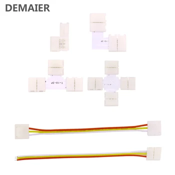 5set L T X Form 3pin 2pin 3pin 4pin 5pin LED Stecker Für anschluss ecke rechten winkel 5050 RGB RGBW WS2811 ws2812b LED Streifen
5set L T X Form 3pin 2pin 3pin 4pin 5pin LED Stecker Für anschluss ecke rechten winkel 5050 RGB RGBW WS2811 ws2812b LED Streifen
