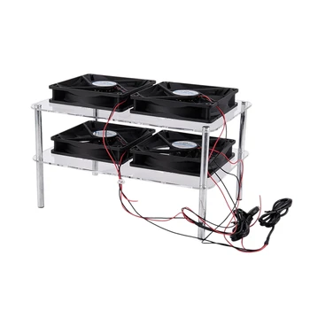 Longyou Router Cooling Rack Base Increased USB Mute Fan Netware Optical Cat Set-Top Box Radiator Double-Layer 4 Fan
Longyou Router Cooling Rack Base Increased USB Mute Fan Netware Optical Cat Set-Top Box Radiator Double-Layer 4 Fan