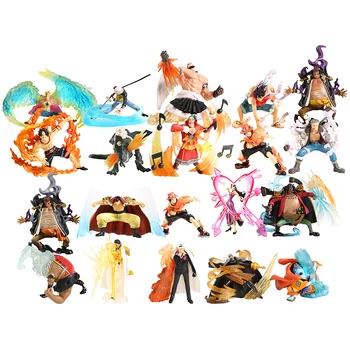 One Piece Luffy Ace Jinbe Hancock Smoker Edward Teach Marco Sakazuki Borsalino Jozu Law Crocodile Drake Figures Sets 4pcs/set 
One Piece Luffy Ace Jinbe Hancock Smoker Edward Teach Marco Sakazuki Borsalino Jozu Law Crocodile Drake Figures Sets 4pcs/set
