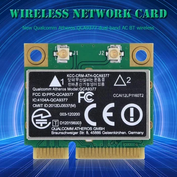 Mini PCI-e 433Mbps WiFi Card PCIe Dual Band Wi-Fi Bluetooth 4.2 Adapter Desktop Dual Band Wireless Wifi Adapter
Mini PCI-e 433Mbps WiFi Card PCIe Dual Band Wi-Fi Bluetooth 4.2 Adapter Desktop Dual Band Wireless Wifi Adapter