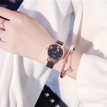 French Minority Watch Female Waterproof Sen Female Star Fashion Student Simple Temperament Girlfriend Girlfriend
French Minority Watch Female Waterproof Sen Female Star Fashion Student Simple Temperament Girlfriend Girlfriend