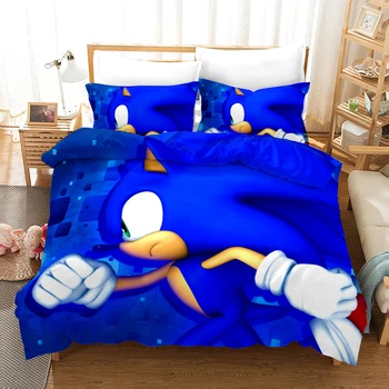3D Design Digital Printing Bedding Set Duvet Cover Pillowcase Bedclothes Dropshipping Sonic Boy for Gife GO #2
3D Design Digital Printing Bedding Set Duvet Cover Pillowcase Bedclothes Dropshipping Sonic Boy for Gife GO #2