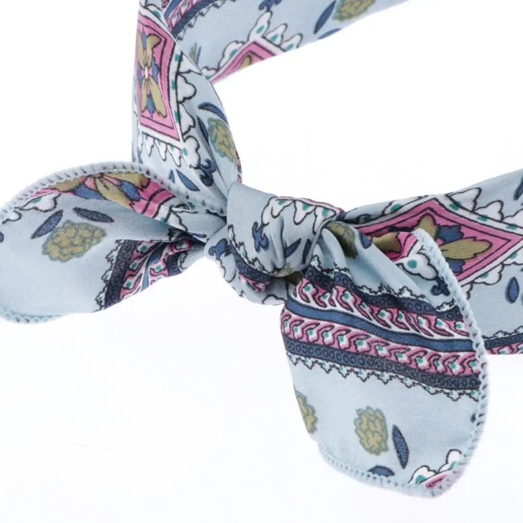 Paisley Boho Bow Headbands for Women Girls Bowknot Vintage Paisley Bandana Hairband Cute Floral Elastic Head Wrap 5 Color Paisley Boho Bow Headbands for Women Girls Bowknot Vintage Paisley Bandana Hairband Cute Floral Elastic Head Wrap 5 Color