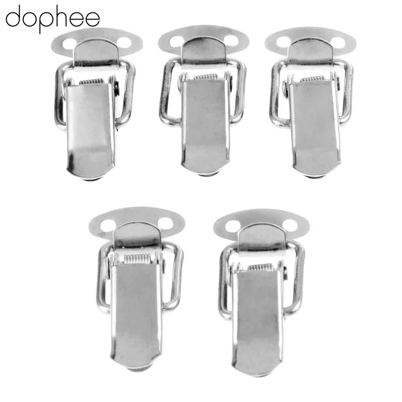5Pcs Furniture Cabinet Boxes Spring Loaded Latch Catch Toggle Iron Hasp For Sliding Door Window Cabinet With Screw 43*21MM
5Pcs Furniture Cabinet Boxes Spring Loaded Latch Catch Toggle Iron Hasp For Sliding Door Window Cabinet With Screw 43*21MM