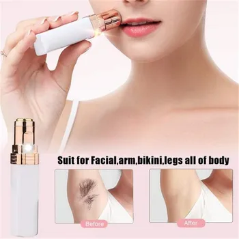 USB Rechargeable Women Painless Hair Removal Portable Convenient Shaver Female Eyebrow Lip Cheeks Shaver Face Hair Remover 30#
USB Rechargeable Women Painless Hair Removal Portable Convenient Shaver Female Eyebrow Lip Cheeks Shaver Face Hair Remover 30#