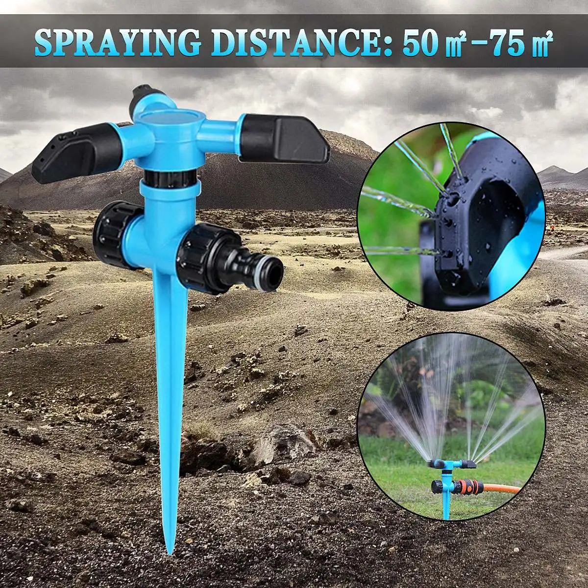 360° Rotating Lawn Ground Insert Automatic Sprink Water Watering Sprinkler Sprayer Lawn Garden Sprinkling Irrigation Kits
360° Rotating Lawn Ground Insert Automatic Sprink Water Watering Sprinkler Sprayer Lawn Garden Sprinkling Irrigation Kits