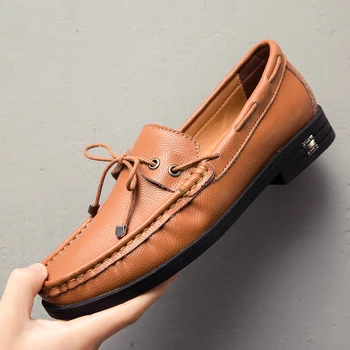 Cajacky High Quality Leather Shoes For Men Breathable Driving Loafers Big Size 47 46 Slip On Mens Flats Durable Casual Mocasines
Cajacky High Quality Leather Shoes For Men Breathable Driving Loafers Big Size 47 46 Slip On Mens Flats Durable Casual Mocasines