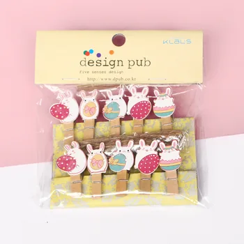 Photo clip wooden crafts cute cartoon small wood clip Easter rabbit Decoration pendant school pink desk accessories
Photo clip wooden crafts cute cartoon small wood clip Easter rabbit Decoration pendant school pink desk accessories