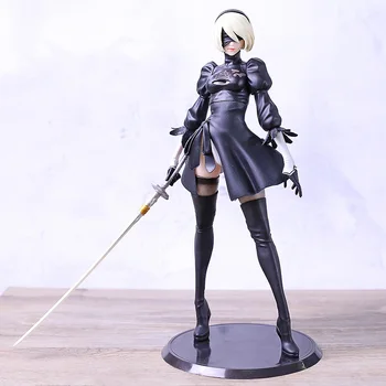 Anime Game NieR: Automata 2b YoRHa No.2 Type B PVC Action Figure Cartoon Model Collectible Toys Doll
Anime Game NieR: Automata 2b YoRHa No.2 Type B PVC Action Figure Cartoon Model Collectible Toys Doll