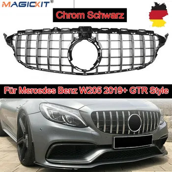MagicKit Chrome+Black W205 GTR Style Front Grill For Mercedes Benz C Class W205 C200 C300 C250 2019+
MagicKit Chrome+Black W205 GTR Style Front Grill For Mercedes Benz C Class W205 C200 C300 C250 2019+