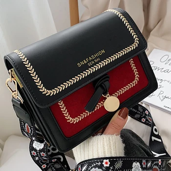 Contrast color PU Leather small square Bag Simple Ladies Handbag Fashion Shoulder Messenger Bags Women Bag Travel small bag Flap
Contrast color PU Leather small square Bag Simple Ladies Handbag Fashion Shoulder Messenger Bags Women Bag Travel small bag Flap