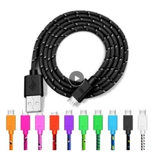 Cable Data-Charger Huawei Xiaomi Accessary Cable-Smart-Phone USB Long for 1m Braided Cable Data-Charger Huawei Xiaomi Accessary Cable-Smart-Phone USB Long for 1m Braided