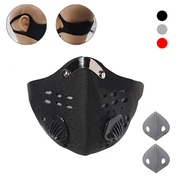 Dust masks Filter Bicycle PM2.5 Activated Carbon Breathing Valve Masks With 2 Filter Cycling Face Masks Anti-Pollution
Dust masks Filter Bicycle PM2.5 Activated Carbon Breathing Valve Masks With 2 Filter Cycling Face Masks Anti-Pollution
