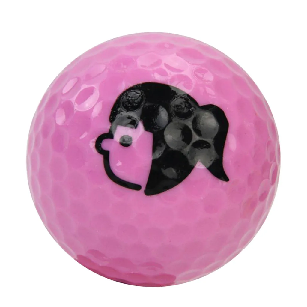 Double Layer Rubber Cute Golf Balls Replacement Golf Balls Beginners Practice Driving Range Training Aid for Indoor/Outdoor Game Double Layer Rubber Cute Golf Balls Replacement Golf Balls Beginners Practice Driving Range Training Aid for Indoor/Outdoor Game