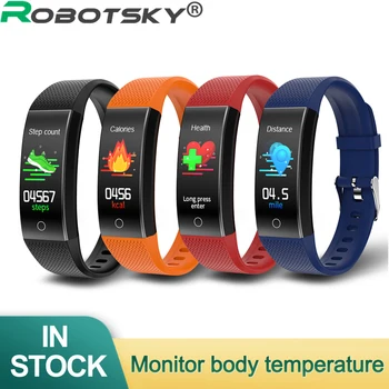 New QW18T Body Temperature Detection Smart Bracelet Large Screen Watch Immunity Measurement Blood Pressure Blood Oxygen Heart
New QW18T Body Temperature Detection Smart Bracelet Large Screen Watch Immunity Measurement Blood Pressure Blood Oxygen Heart