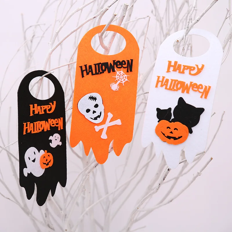 3pcs/pack Halloween Props Non-woven Fabrics Hanging Accessories Pumpkin Ghost Skull Home Door Decor Halloween Decoration
3pcs/pack Halloween Props Non-woven Fabrics Hanging Accessories Pumpkin Ghost Skull Home Door Decor Halloween Decoration