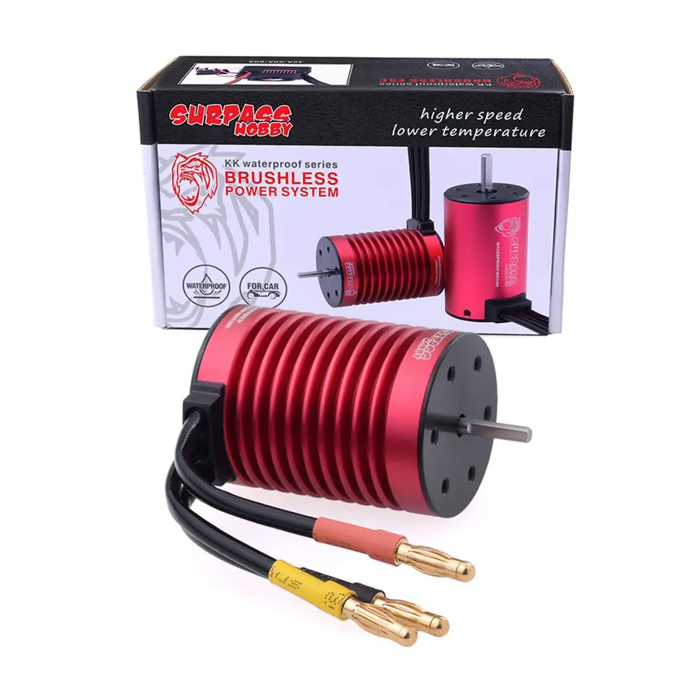 

F540 3.175mm Brushless Motor 3000KV 3300KV 3930KV 4370KV for 1/10 RC Tamiya Axial Redcat HSP Drift Racing Off-road Car