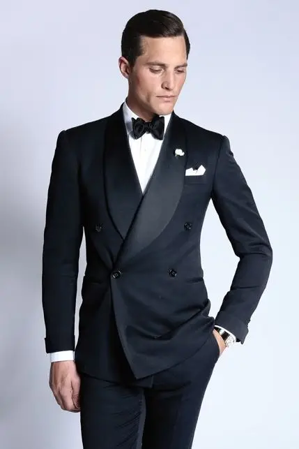 Latest Coat Pant Designs Navy Blue Double Breasted Wedding Suits for Men Jacket Slim Fit Skinny 2 Piece Tuxedo Groom Blazer
Latest Coat Pant Designs Navy Blue Double Breasted Wedding Suits for Men Jacket Slim Fit Skinny 2 Piece Tuxedo Groom Blazer
